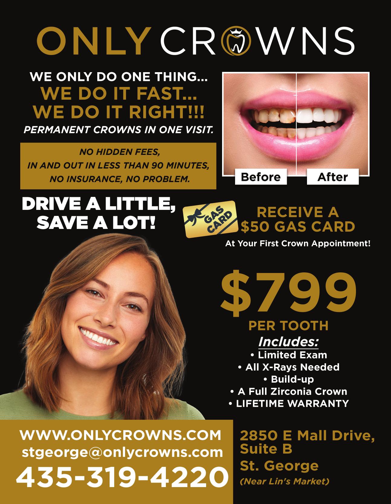 Only Crowns Buddy Mail advertisement