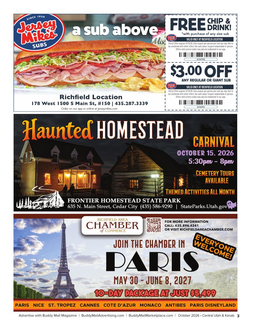 Haunted Homestead Carnival Buddy Mail advertisement