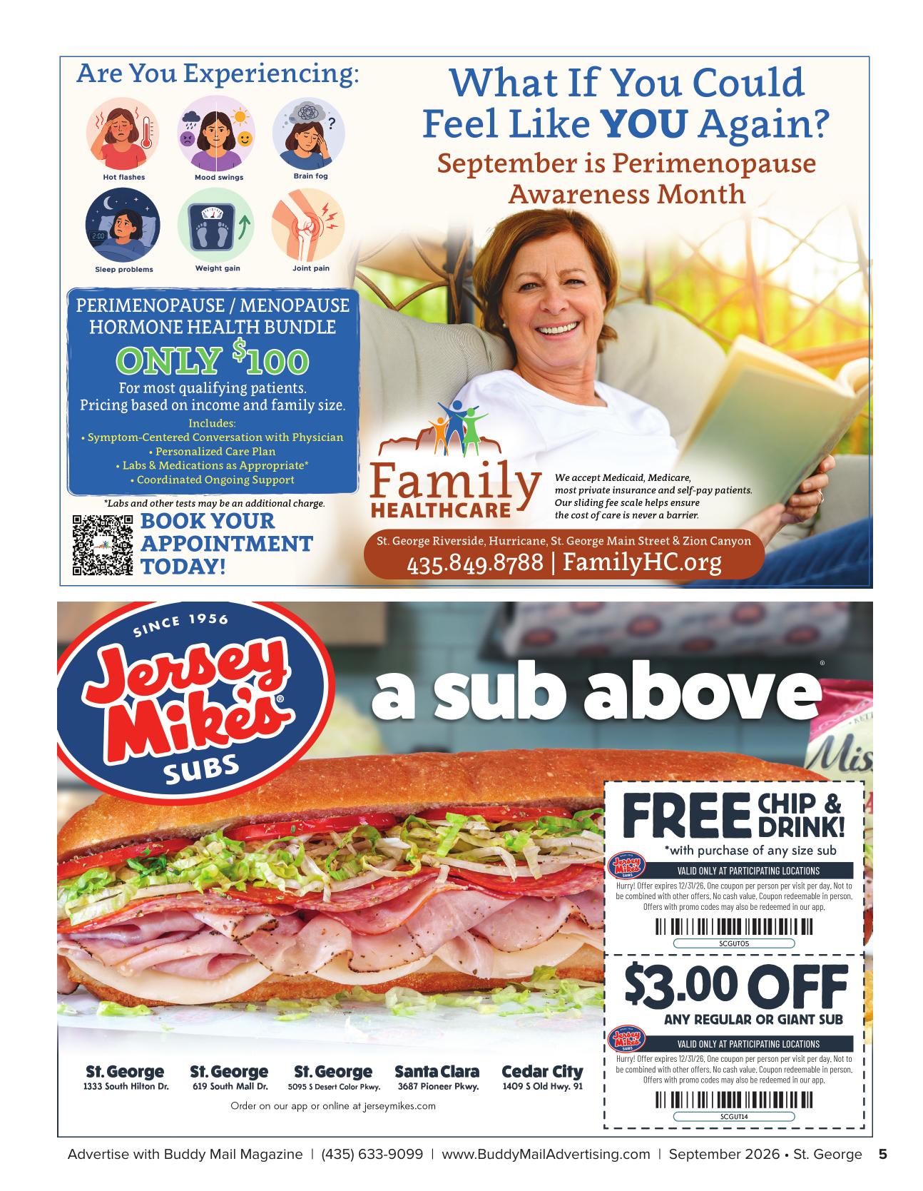 Jersey Mike’s Subs Buddy Mail advertisement