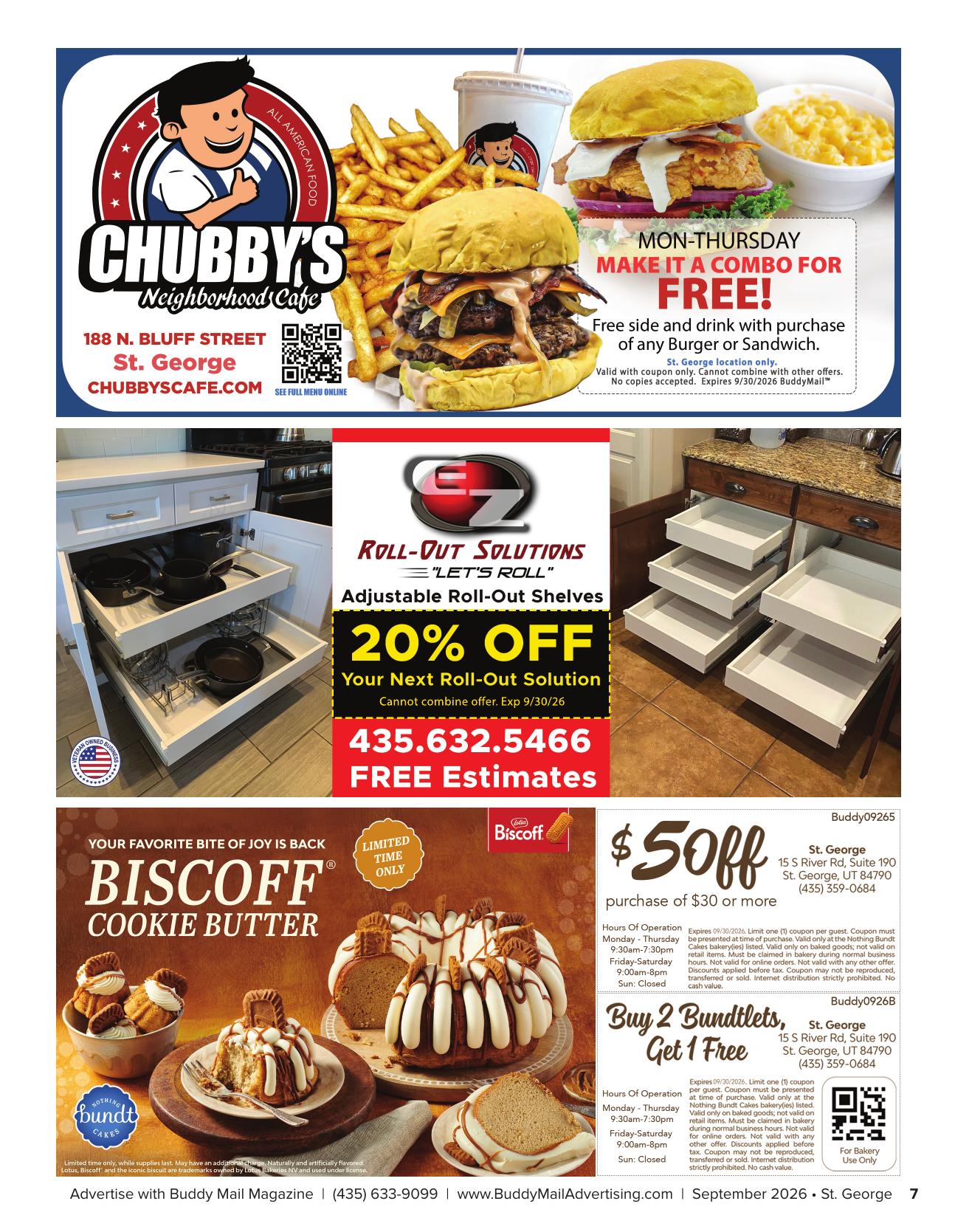 Roll-Out Solutions Buddy Mail advertisement
