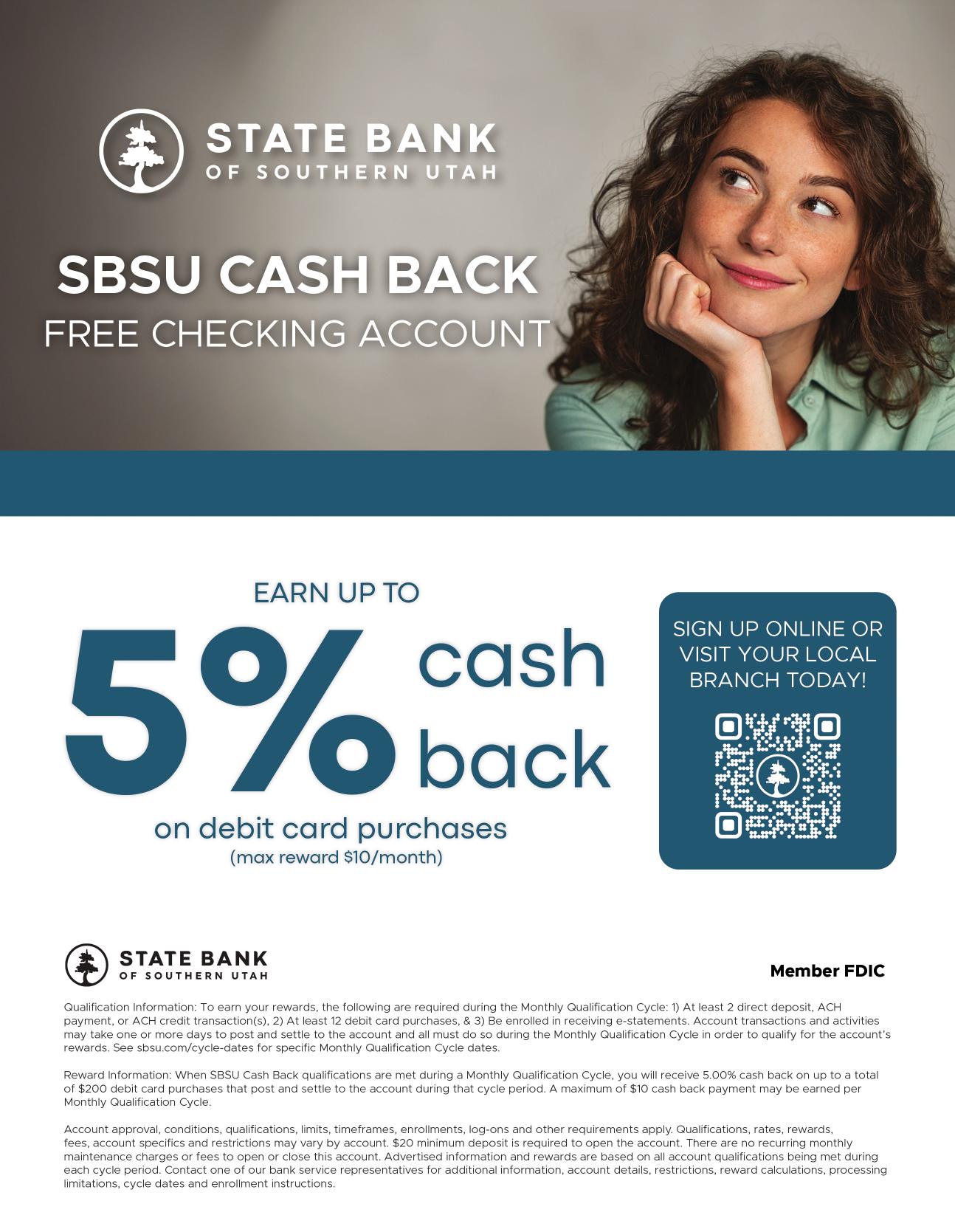 State Bank of Southern Utah Buddy Mail advertisement