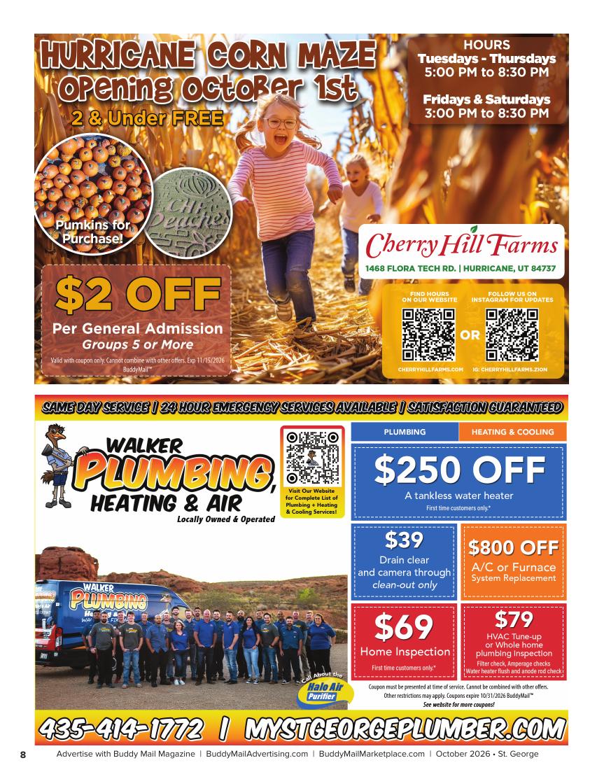 Walker Heating & Air Buddy Mail advertisement
