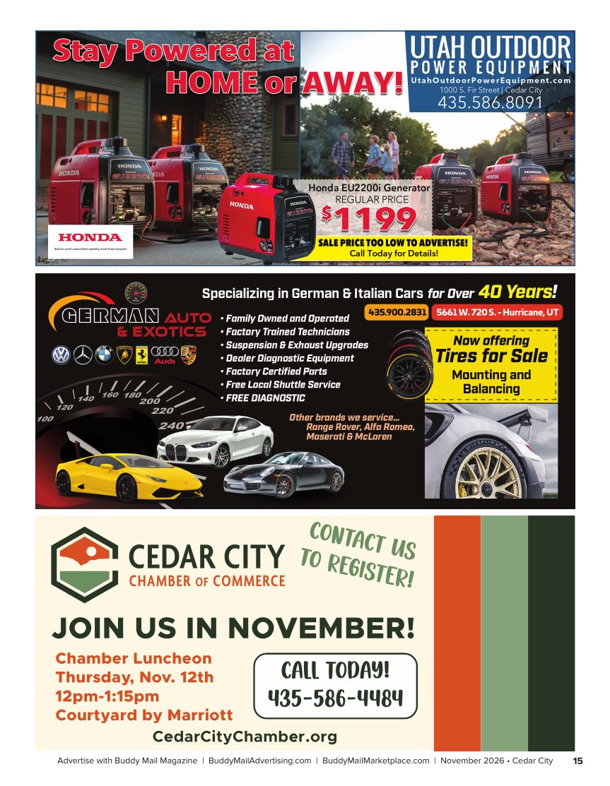 Cedar City Buddy Mail page 15
